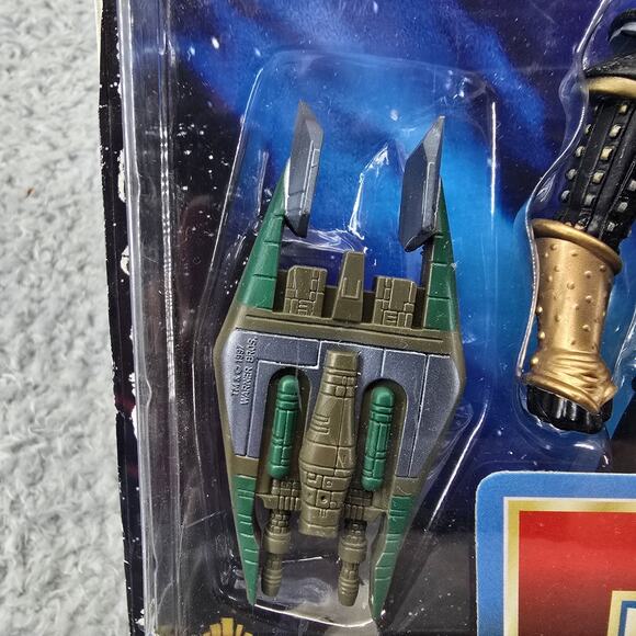 Vtg WB Toy Babylon 5 Ambassador G'Kar Action Figure 1997 Narn Fighter Warner Bro - Picture 3 of 11